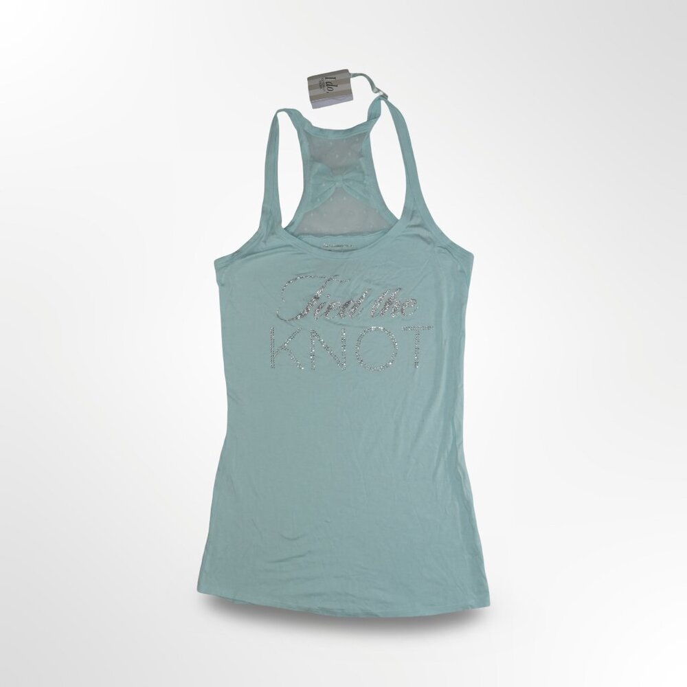 Victoria's Secret I Do Bridal Blue Tank Top - Medium